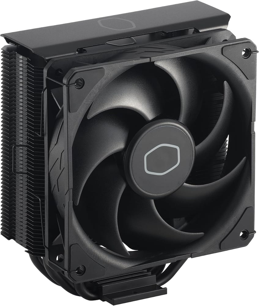 Cooler para Processador Cooler Master Hyper 212 Black Edition, 120mm PWM, 4 Heatpipes CDC 2.0, Intel/AMD - RR-212S-20PK-R1