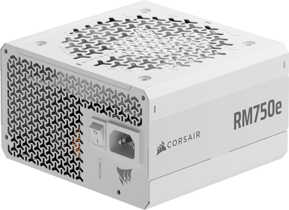 Fonte Corsair RM750e, 750W, 80 Plus Gold, Full Modular, Zero RPM, Ventilador 120mm, ATX 3.0 / PCIe 5.0 - CP-9020248